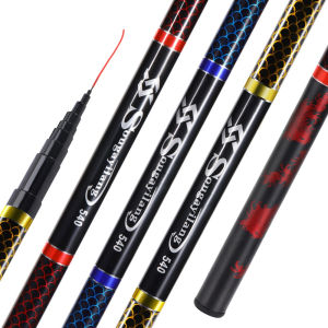 Tongkat Pancing Telescopic Is 2.7M-7.2M Tongkat Pancing Tangan Aliran Sangat Keras Kuat Perjalanan