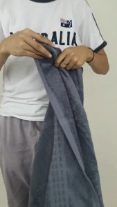 Bath Towel Good Quality Cotton 340G Large Size Quick Dry Tuala Mandi Dewasa 135x70cm Tebal & Serap Air #T8748