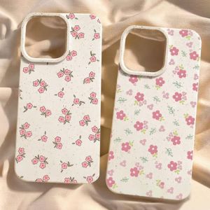 For iPhone 14 Pro max small flowers ins Trendy shell 13 12 11 15 8plus 7plus iPhone Case XR X Xs Max 11pro