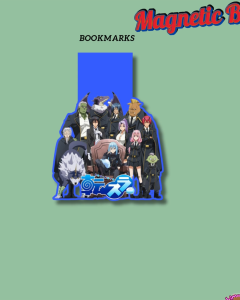 Reincarnated as a Slime Magnetic Bookmark - 2x4 inches - Gift and Souvenir