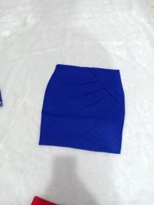 Des rok mini impor B01 silang rok casual kekinian fashionable