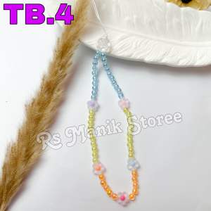 COD Gantungan HP bracelet gelang / Lanyard HP estetik / Phone Strap Beads / Tali HP / Strap HP Blackpink / Gantungan Kamera / Gantungan HP Korea / Gantungan HP PIta mote / Strap HP Gantungan Hp Lucu Manik Akrilik - Rs manik storee