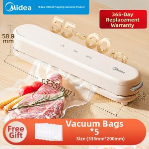 Midea | Fully Automatic Dual Purpose Wet & Dry Food Vacuum Sealer Home