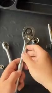 Remax 1/2" 3/8" 1/4" Heavy Duty Ratchet Handle Steel Socket Wrench 24T Quick Release Chrome Vanadium (MADE IN TAIWAN)