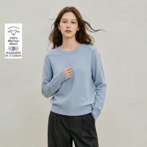 INMAN | Soft and Warm 100 Wool Sweater