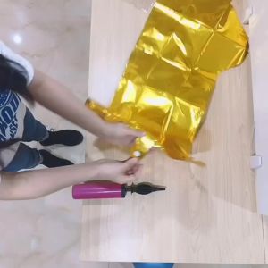 Bóng Số Lớn 32 Inch Màu Vàng 0-9 Có Sao Và Chữ Chúc Mừng Sinh Nhật Làm Bằng Chất Liệu Mylar Dùng Trang Trí Tiệc Sinh Nhật
