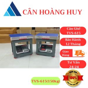 Cân điện tử GHẾ NGỒI TVS-615 (150kg&300kg/10g)  khung cân được sơn tĩnh điệnmặt cân siêu dàypin cực khỏe bảo hành 2 năm CÂN HOÀNG HUY