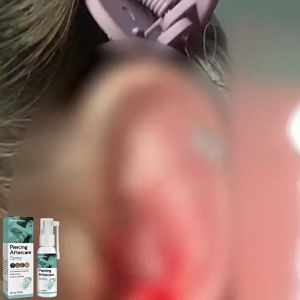 Ear Piercing Aftercare Spray 30ml Natural Saline Soothes Irritated Skin Cleanses New Pierced Hole Antiseptic 30ml