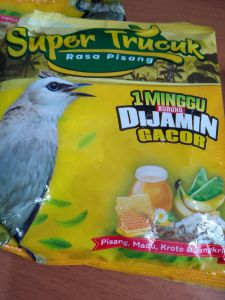 Pakan Trucuk Cepat Gacor Ropel. Pur/Voer Super Trucuk.