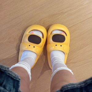 Dép Đi Trong Nhà Mùa Hè Cho Nữ Đế Dày Chống Trượt Chống Mùi EVA Thoải Mái Khi Đi Ngoài Trời