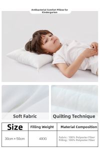 MERCURY Kids | Antibacterial Comfort Supportive Pillows for Children