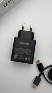 Samsung | Samsung 60W PD Charger Super Fast Charge EU US Adapter 1M Type C Cable For S26 S25 S24 Ultra S25FE A55 A56 A57 Z Fold 8 Ultra 5G