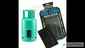 Magnetic Gas Tank Tong Measuring Level Indicator Gauge LPG Propane Fuel