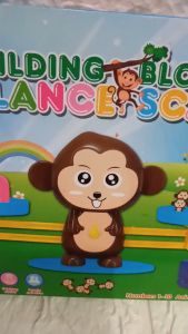 Mainan Anak Building Block Balance SS 1562 Timbangan Anak Berhitung Terbaru Murah | Mainan Edukasi Anak Timbangan Matematika Motif Monkey Bahan dari Plastik Berkualitas | Mainan Anak Timbangan Edukasi Building Balance Scale