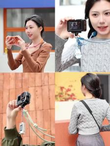 JJC | JJC Action Camera Neck Shoulder Strap for Insta360 X5 ACE Pro 2 ACE GoPro HERO MAX2 DJI Osmo 360 Osmo Nano Action 6 5 Pro 4 3