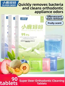 XIAOLUMAMA | Dental Appliance Cleaning Effervescent Tablets