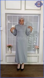 Baju Manset Gamis Tangan Panjang & Tanpa Lengan Wanita Kerah Leher Turtle Neck Polos Dalaman Perempuan Hitam Warna Kulit Bahan Rayon Spandek Kaos Daleman Cewe Hijab Dewasa Anak Pendek Mangset Atasan Inner Cewek Jumbo Big Size LD 120 130 140 Katun Prem