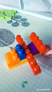 PRADO Malaysia 100/130pcs Educational Building Blocks Kids NO-TOXIC SAFE Toys Bricks Compatible DIY Creative 6+Age Toys ECO-Friendly Colourful Blocks Kid Toy Storage Bag Mainan Budak Hadiah