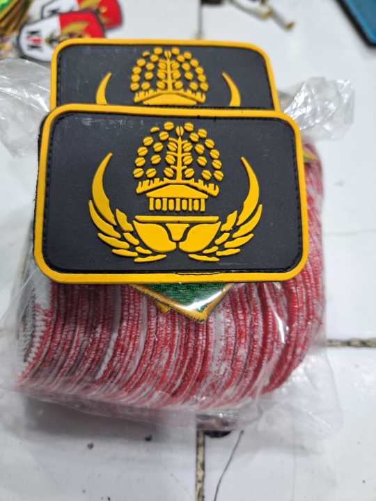 patch ruber korpri logo korpri emblem karet korpri patch rubber abdi