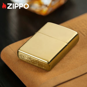Zippo Classic High Polish Brass Pocket Lighter | 254B - Lighter Without Fuel - Beautiful Design - Perfect Gift
