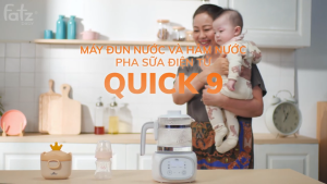 Máy đun và hâm nước pha sữa điện tử FATZ BABY Quick 9 FB3526TN dung tích 12L đầy đủ 3 chức năng