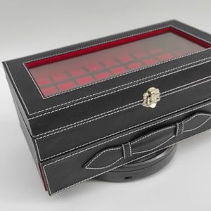 Kotak Perhiasan Batu Cincin Akik 50 Petak Susun 3 Petak Besar Bawah