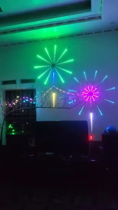 NAJIA 180LED Firework Lights Christmas Lights Strip With APP Remote Control fairy light for Indoor Outdoor Christmas Decor