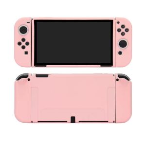 COLORFUL For Switch OLED Protective Shell Case TPU All-inclusive Soft Cover Protection Case For Switch OLED Gaming Console Acces