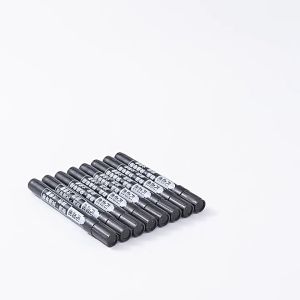 WE Spidol Permanent Marker Permanen Tahan Air Alat Tulis Spidol Cepat Kering Tinta Minyak Hitam Biru Merah Tidak Pudar