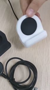 TRIPLEDI Smartwatch Charging Stand for Samsung Galaxy Watch Active 1 2 3 4 5 6 7 Ultra FE Pro Classic 40mm 41mm 42mm 44mm 45mm 46mm Charger Dock Bracket Silikon Anti Slip