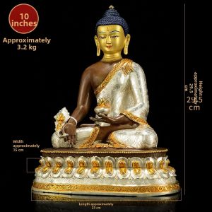 ZANGCUN | Nepalese Handmade Shakyamuni Statue 10 Inch