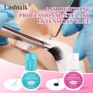 Lashtalk Eyelash Extensions Glue 0.5s Lightning Professional Fast Dry Low-odor Irritation Fans Volume Long Lasting From Nagaraku
