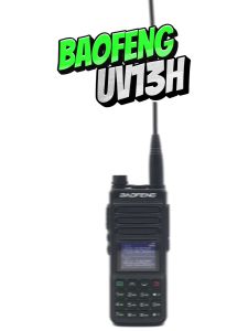 Baofeng UV13H Walkie Talkie Long Range 20KM 10W Tri-Band Two Way Radio LCD 999CH Type-C Fast Charging Multimode Scanning