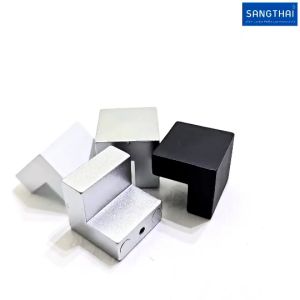 มือจับพลาสติก สีเหลือ ปุ่มจับ HPC-25 ปูมือจับทรงฉาก 25 มิล