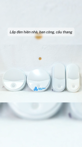 (Rạng Đông) Đèn Led gắn tường cảm biến chuyển động & ánh sáng 15W GT16 Ánh sáng Trắng 6500K Vàng 3000K