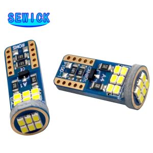 100 Đèn LED W5W T10 Trang Trí Bên Hông Xe Hơi 18SMD Trắng 12V Sử Dụng Chung Đèn Xi-nhan Đèn Biển Số Xe