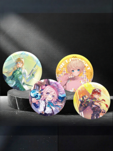 Custom Star-chasing Magnetic Metal Badge