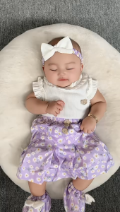 Baju Bayi Perempuan 3 9 Bulan Vania Set