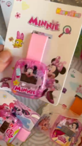 JAM TANGAN ANAK SILIKON LED KARAKTER MICKEY MINNIE FROZEN HELLOKITTY PRINCESS LITTLE PONY WATCH