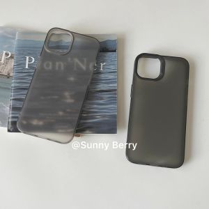 Sunflower Fruits Ins Simple Small Audience High Skin Feel Transparent Matte Compatible Apple 16 pro Phone Case Iphone 15 pro Max 14 13 Protective Case Anti-Fall Soft Shell 14 15 plus