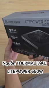 Nguồn Máy Tính Thermaltake Litepower 650W | Mới | Bảo hành 36 Tháng