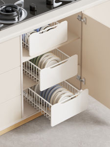 WUBUWEI | drawer style Drainage Storage Basket Dish Rack