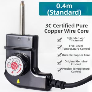 Korean Style Multi-Function Electric Hot Pot Power Cable Three Hole Plug Line Electric Wok Temperature Adjustment Line Accessories