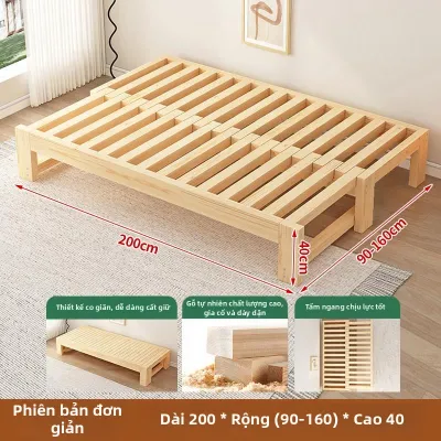 yishujia office | sofa giường thông minh Giường Sofa Gấp Đầy Đủ Gỗ Rắn