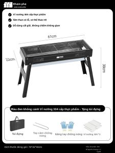 TanXianZhe | Lò Nướng Than Hoạt Tính Gấp Di Động