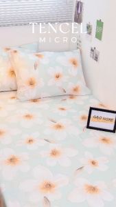 Bộ Chăn Ga Gối Tencel MICRO CÓ CHĂN CHẦN BÔNG Độ Bền Cao Điều Nhiệt Tốt Dùng Trong 4 Mùa - KIMI