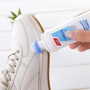 White Shoes Cleaning Tool Quick Stain Remover Whitening Polish for Casual Leather Sneakers Quick Cleaning Agent Whitening Soluti
