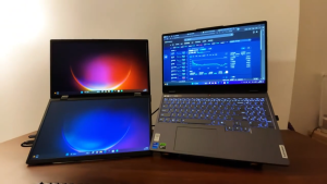 【SG Local Warehouse】ZSCMALL 14"/15.6" DualScreen Portable Monitor Laptop IPS Screen Extender Dual Monitor for Laptop USB-C HDMI Stacked Folding Triple Monitor Travel Display with Kickstand 75mm Standard VESA for Windows Mac【Delivered Whinin 72 Hours】