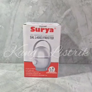 LAMPU EMERGENCY SURYA SHL L4003 / SURYA EMERGENCY SHLL4003