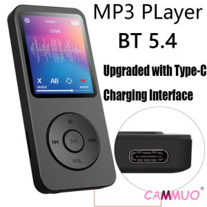 Cammuo (การจัดส่งในพื้นที่)เครื่องเล่น MP4แบบพกพา1.8นิ้วจอสี Walkmen บลูทูธ HIFI รองรับ E-Books MP4เครื่องเล่นเพลงวิทยุ FM